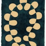 Henrietta Molinaro paintings, Leaf Study, 2022