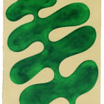 Henrietta Molinaro paintings, Leaf Study, 2022