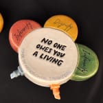 Shayne Phua, The Ornamented Knife confronts the Pure, Unadorned Moon, 2024