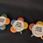 Shayne Phua, The Ornamented Knife confronts the Pure, Unadorned Moon, 2024