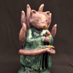 Shayne Phua, The Ornamented Knife confronts the Pure, Unadorned Moon, 2024