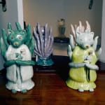 Shayne Phua, The Ornamented Knife confronts the Pure, Unadorned Moon, 2024