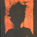 Richard Hambleton, Shadow Head Portrait, Marlboro Dick Head, ca 2000-2002
