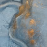 Meghann Riepenhoff, Littoral Drift #1427 (Fay Bainbridge, WA, Unknown Date of First Exposure, Churning Waves in Swash Zone)