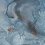 Meghann Riepenhoff, Littoral Drift #1427 (Fay Bainbridge, WA, Unknown Date of First Exposure, Churning Waves in Swash Zone)