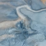 Meghann Riepenhoff, Littoral Drift #1427 (Fay Bainbridge, WA, Unknown Date of First Exposure, Churning Waves in Swash Zone)