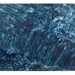 Meghann Riepenhoff, Ecotone #438 (Triptych, Bainbridge Island, WA 06.19.18 & 06.20.19, Rain Falls in Every Direction), 2018-2019