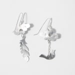Annette Doreng-Stearns, Cloud earrings with balloon , 2023
