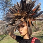 Sonja Henderson & Robert 'Free' Bradford, The Ancestor and The Boom: Headdress, 2021