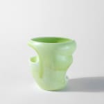 Susan Beiner, Condiment Bowl (Turquoise & Red), 2025
