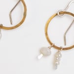 Melanie Brauner, Oyster Bed Earrings, 2022