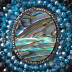 Robert Ebendorf, In Creating Forward Motion (earring), 2023