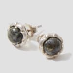 JQ Nightshade, Floral de Pirita Earrings, 2024