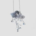 Annette Doreng-Stearns, Cloud earrings with balloon , 2023