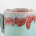 Susan Beiner, Condiment Bowl (Turquoise & Red), 2025