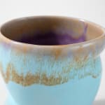 Susan Beiner, Condiment Bowl (Turquoise & Red), 2025