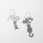 Annette Doreng-Stearns, Cloud earrings with balloon , 2023