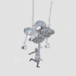 Annette Doreng-Stearns, Cloud earrings with balloon , 2023