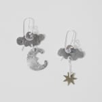 Annette Doreng-Stearns, Cloud earrings with balloon , 2023