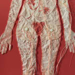 Lesley Dill, Woman with Hindi Healing Dress, 2005
