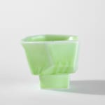 Susan Beiner, Condiment Bowl (Turquoise & Red), 2025