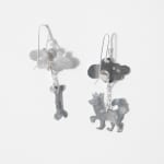 Annette Doreng-Stearns, Cloud earrings with balloon , 2023