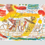 Jaune Quick-To-See Smith, Untitled (Blue), 2022