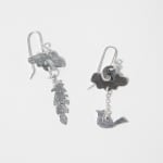 Annette Doreng-Stearns, Cloud earrings with balloon , 2023