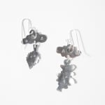 Annette Doreng-Stearns, Cloud earrings with balloon , 2023