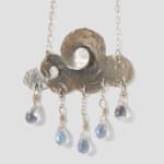 Annette Doreng-Stearns, Cloud earrings with balloon , 2023