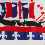 Robert Motherwell, French Revolution Bicentennial Suite 3, 1988