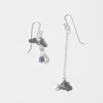 Annette Doreng-Stearns, Cloud earrings with balloon , 2023
