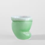 Susan Beiner, Condiment Bowl (Turquoise & Red), 2025