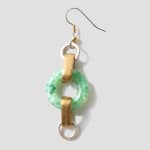 Robert Ebendorf, In Creating Forward Motion (earring), 2023