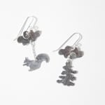 Annette Doreng-Stearns, Cloud earrings with balloon , 2023