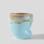Susan Beiner, Condiment Bowl (Turquoise & Red), 2025