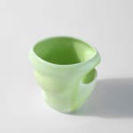 Susan Beiner, Condiment Bowl (Turquoise & Red), 2025