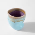 Susan Beiner, Condiment Bowl (Turquoise & Red), 2025