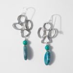 Annette Doreng-Stearns, Cloud earrings with balloon , 2023