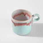 Susan Beiner, Condiment Bowl (Turquoise & Red), 2025