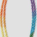 Paige Wright, Rainbow Small Chain Necklace, 2024