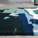 Deborah Goldsmith - Meander, Handmade Axminster Wool Art Rug