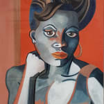 Karen Wise - Cheshire Contemporary Figurative Artist - Prescient, original mixed media painting
