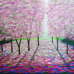 Amanda Horvath, Shining Sunlight Forest, 2024