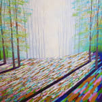 Amanda Horvath, Shining Sunlight Forest, 2024