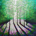 Amanda Horvath, Shining Sunlight Forest, 2024