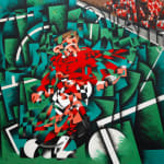 David Boardman, Dancer With a Red Fan, 2009
