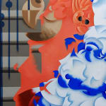 David Boardman, Dancer With a Red Fan, 2009
