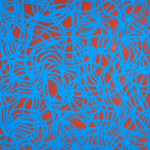 Sol LeWitt, Irregular Bands with Colors Superimposed, 1994