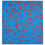 Sol LeWitt, Irregular Bands with Colors Superimposed, 1994
